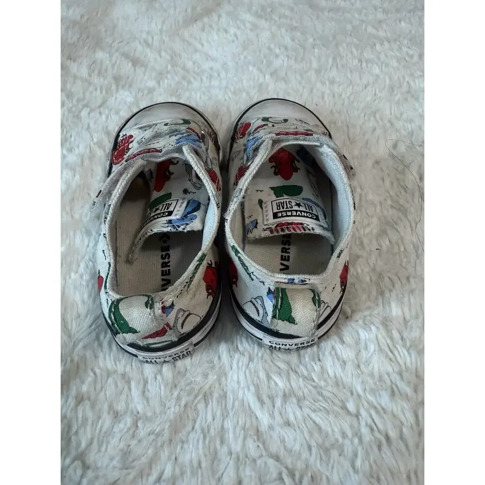 Converse All Star Animal Print Unisex Kids Sneaker US Size 8c